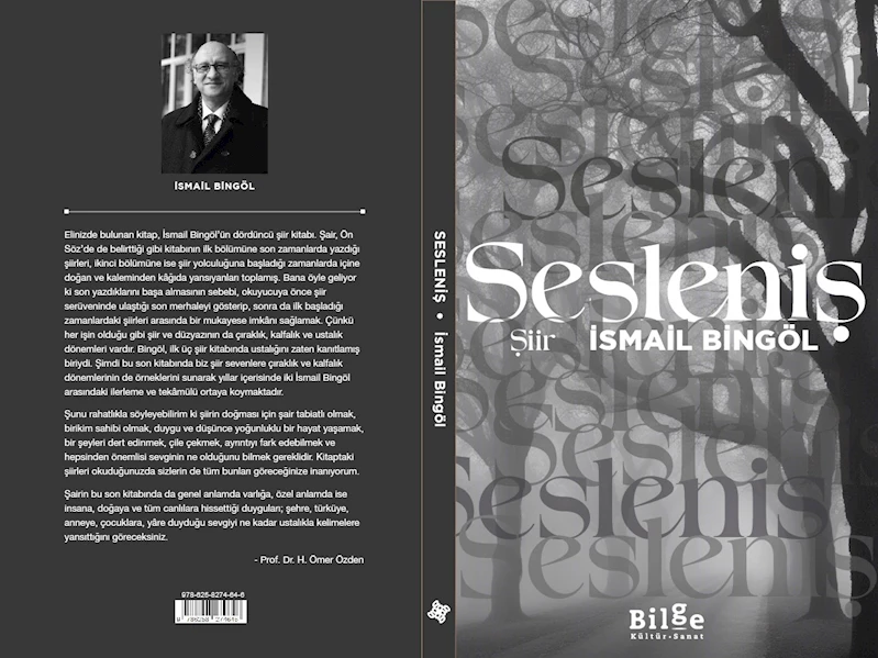 Şair ve yazar İsmail Bingöl dördüncü şiir kitabını yayımladı
