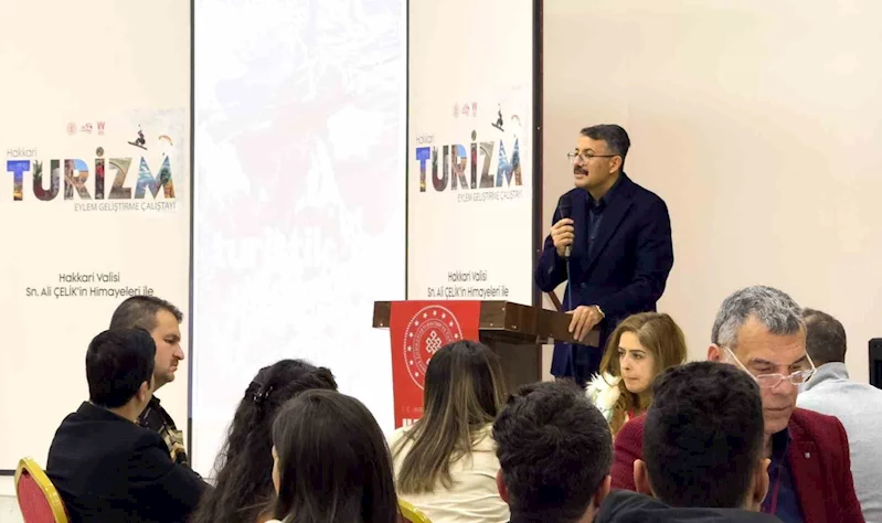 Vali Çelik, Hakkâri Turizm Eylem Geliştirme Çalıştayı’na katıldı
