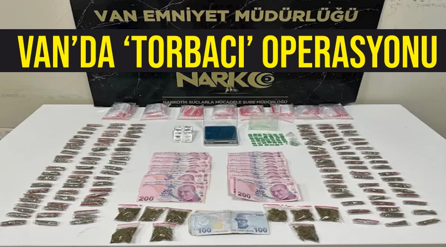 Van’da ‘Torbacı’ Operasyonu; 29 Gözaltı