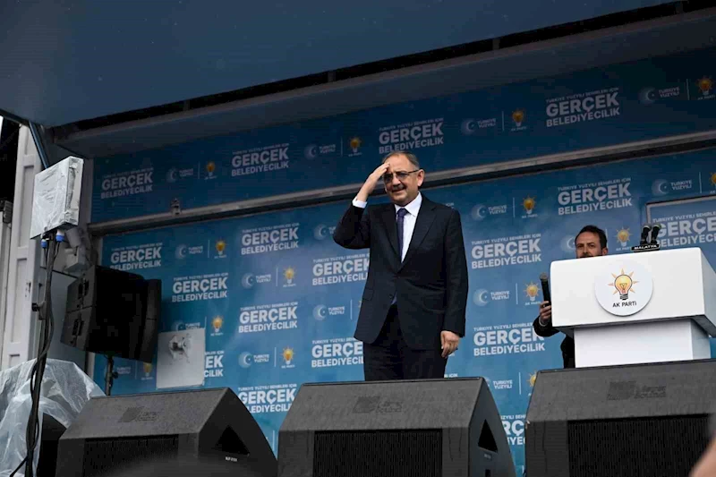 Bakan Özhaseki’den muhalefete tepki
