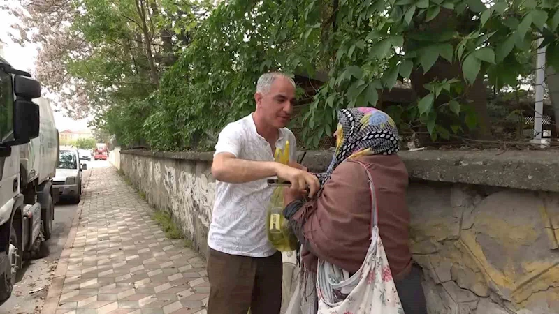 Zabıtalara yakalanan dilenci: 