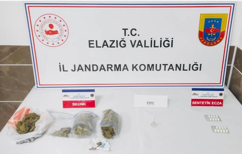 Elazığ’da jandarma uyuşturucuya geçit vermiyor: 5 gözaltı
