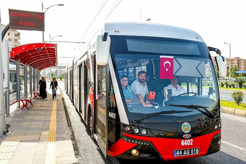 Malatya’da toplu taşıma araçları bayramın birimci günü ücretsiz
