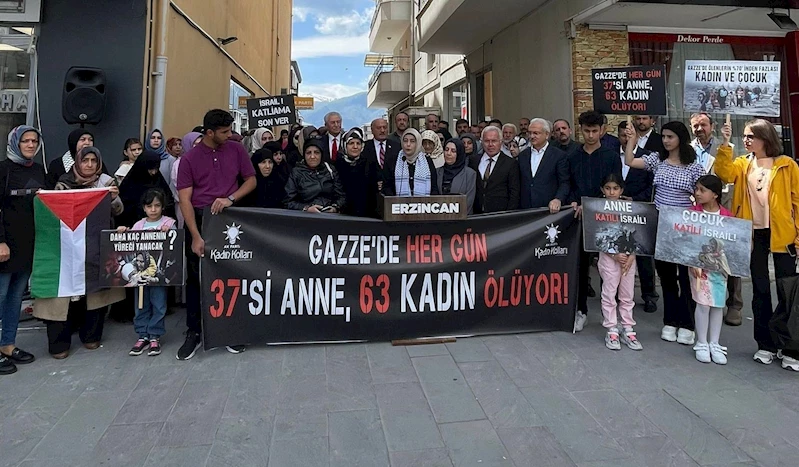 AK Partili kadınlar, Gazzeli anneler için açıklama yaptı
