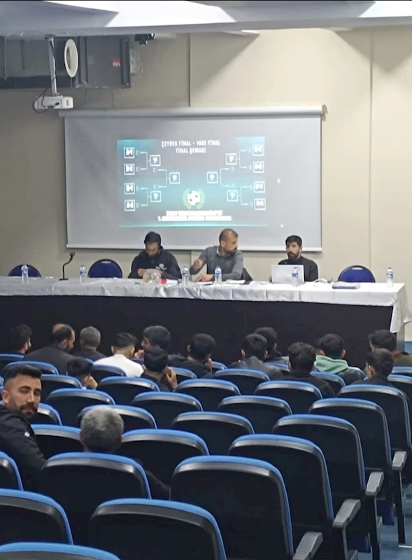 Tekman’da futbol turnuvası
