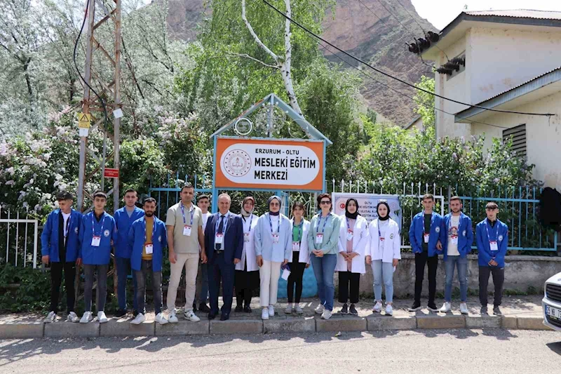 Erzurum’dan Avrupa’ya staj için gidiyorlar
