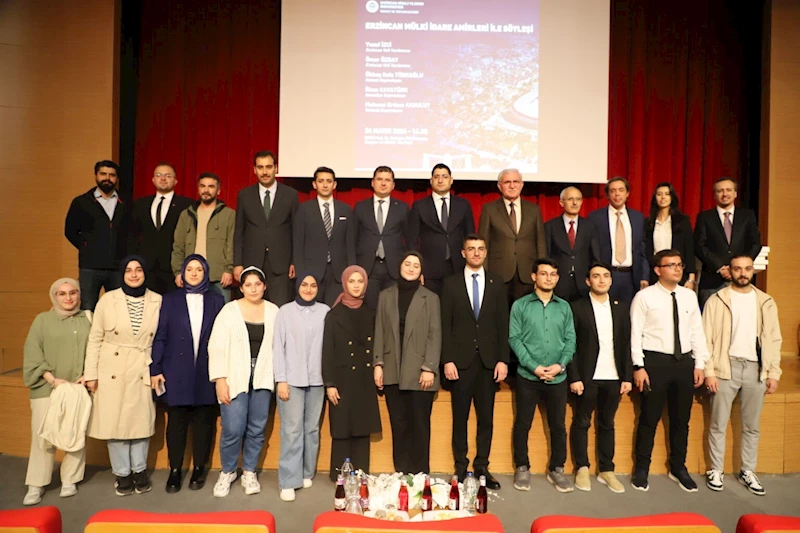 Erzincan mülki idare amirleri ile söyleşi gerçekleştirildi
