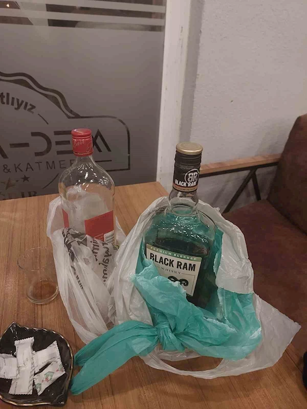 Iğdır’da ruhsatsız alkol satışı yapan iş yerlerine denetim
