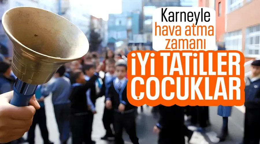 20 milyondan fazla öğrenci bugün karne heyecanı yaşayacak