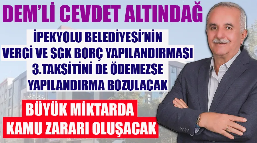DEM’li Altındağ İpekyolu Belediyesi