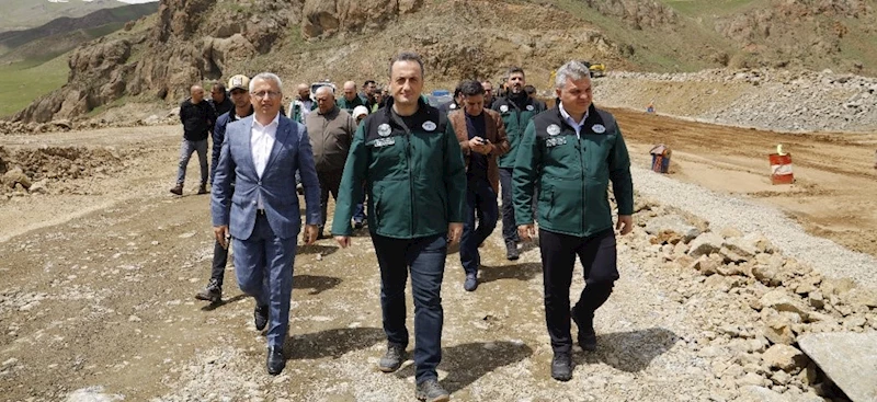 Şehitler Barajı’nın yapımı sürüyor
