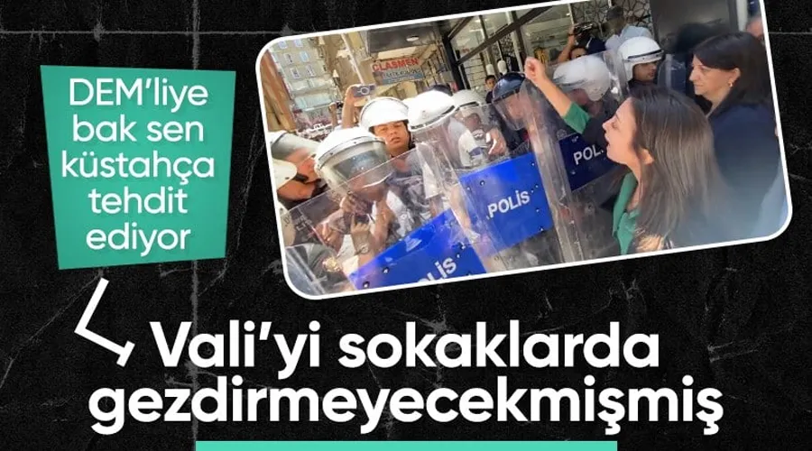 DEM Partililerden Hakkari Valisi