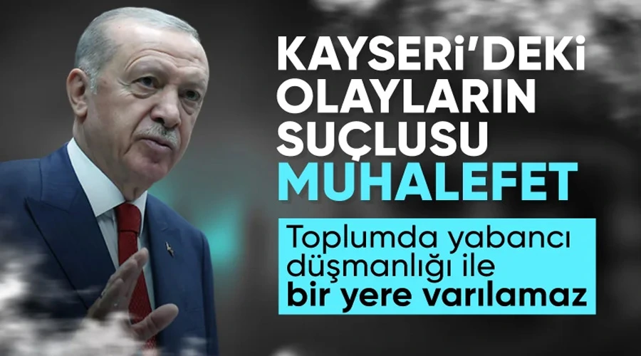 Cumhurbaşkanı Erdoğan: Sokakları ateşe vermek kabul edilemez
