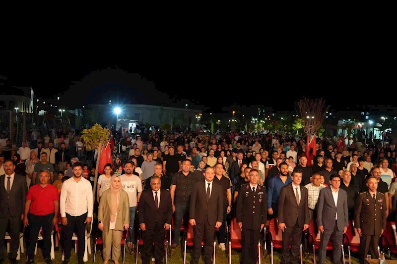Iğdır’da 15 Temmuz şehitlerini anma programı düzenlendi
