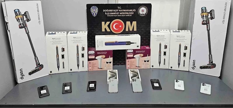 Ağrı’da 500 bin TL değerinde gümrük kaçağı malzeme ele geçirildi
