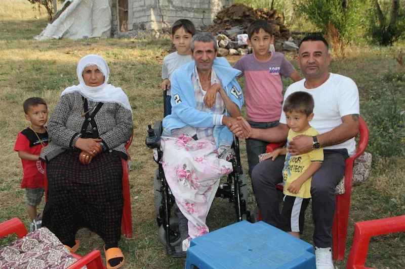 Bir bacağını kaybeden Malazgirtli vatandaşın protez bacak umudu
