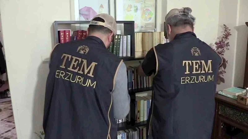 Erzurum’da PKK/KCK terör örgütüne yönelik operasyon