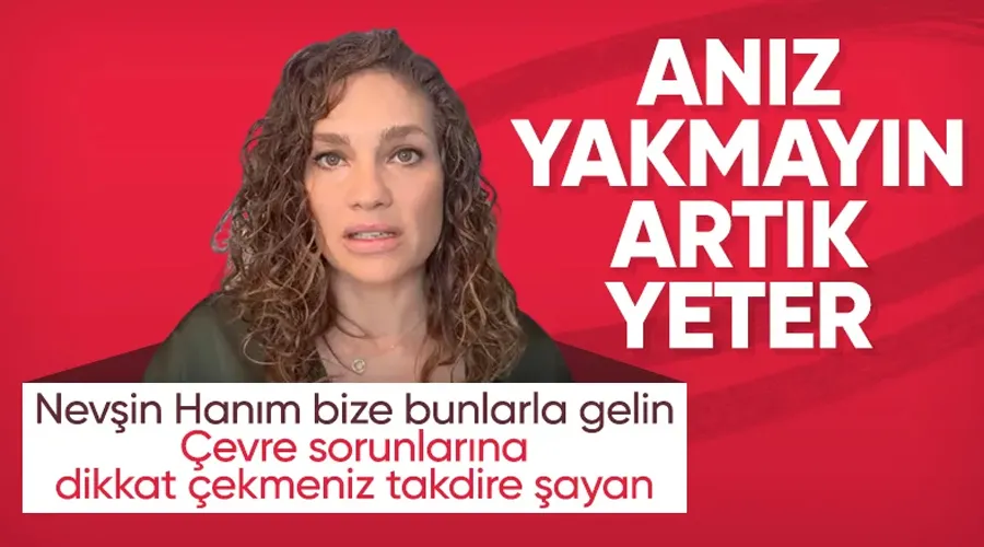 Nevşin Mengü, son dönemde artan anız yangınlarına değindi