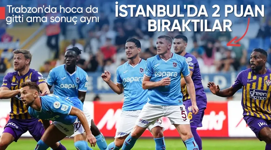 Trabzonsor Golle Tanışamıyor: Eyüpspor ile Yine Berabere
