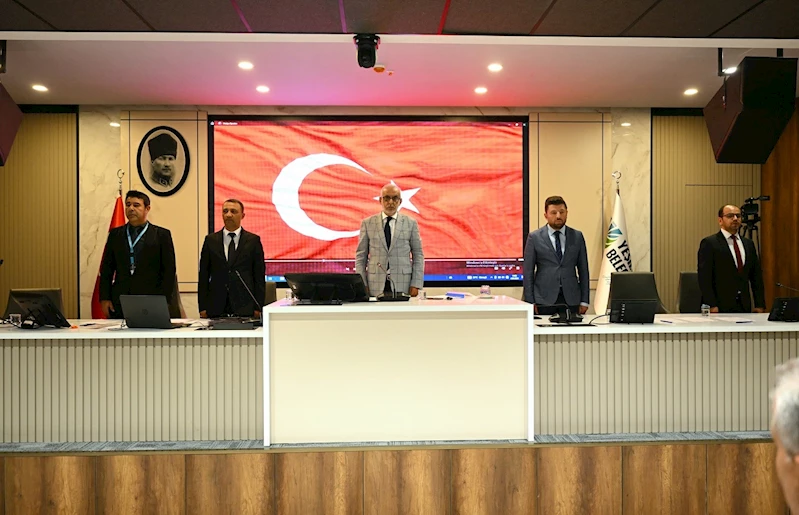 Yeşilyurt Belediye meclisi Eylül ayı toplantısını yaptı
