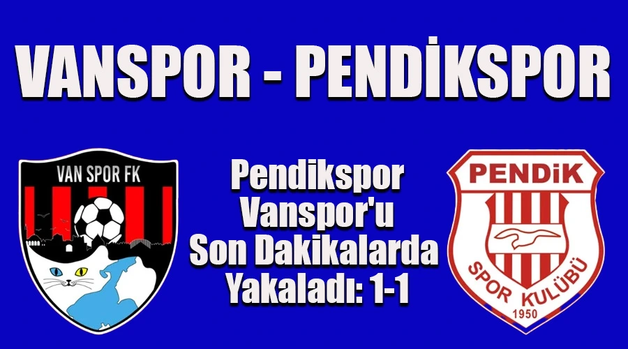 Pendikspor, Vanspor