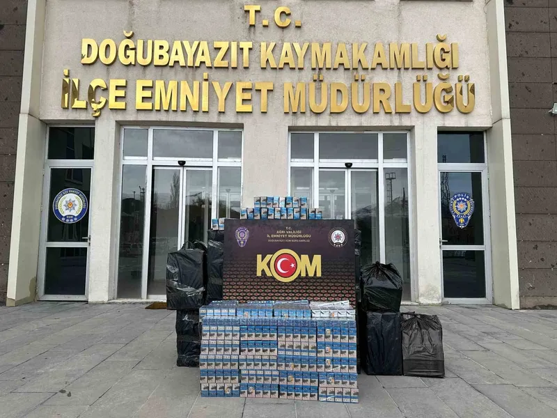 Ağrı’da kaçak sigara operasyonu: 2 tutuklama
