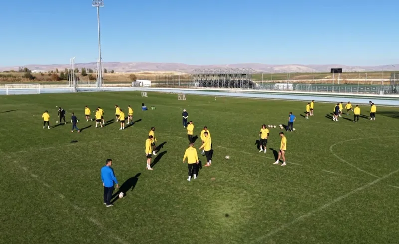 Muşspor, 1461 Trabzon FK maçı hazırlıklarına başladı
