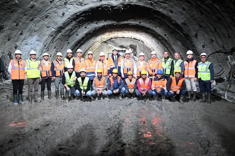 Kop Dağı Tünelinde, 2027 yılında ışık görülmesi hedefleniyor
