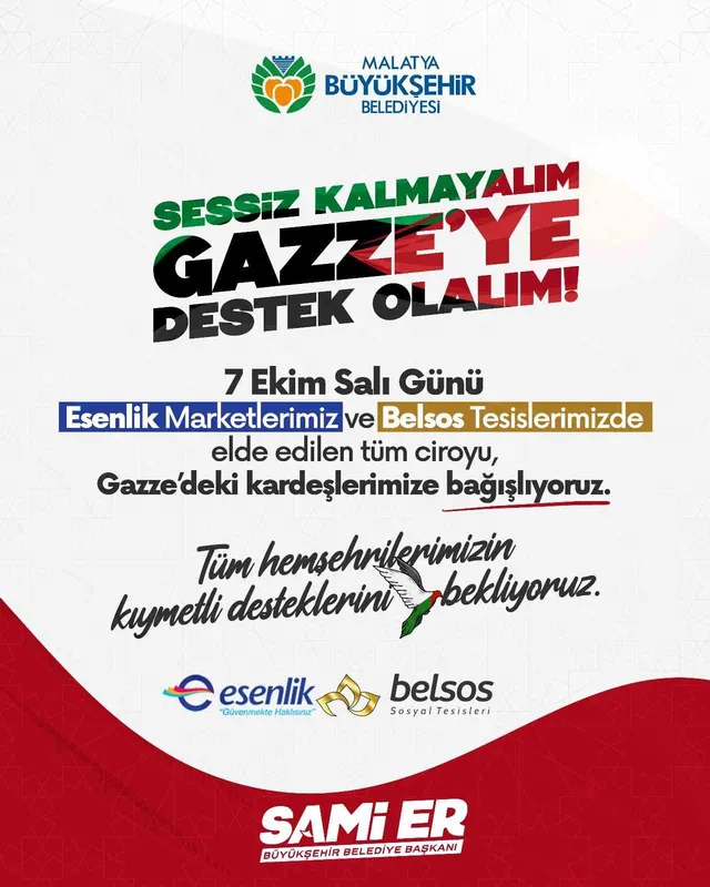 Sami Er’in başlattığı Gazze’ye Yardım Kampanyası tamamlandı
