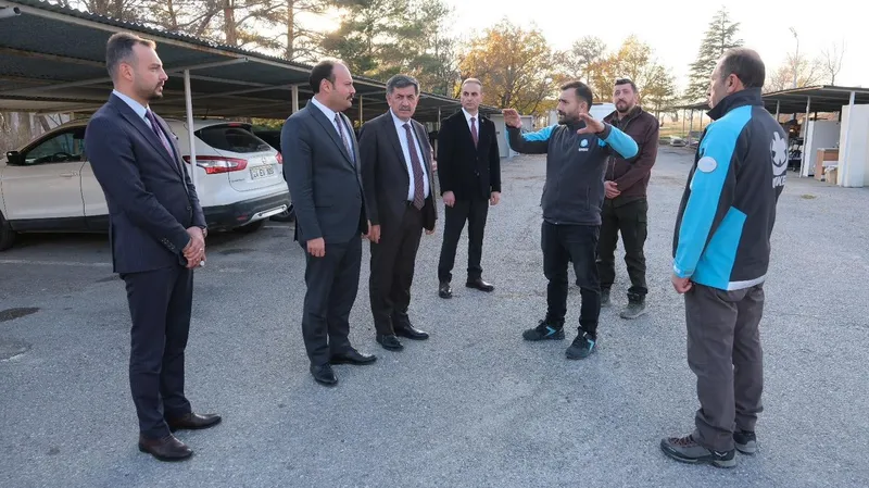 UMKE’nin kahramanlarına Başkan Aksun’dan destek
