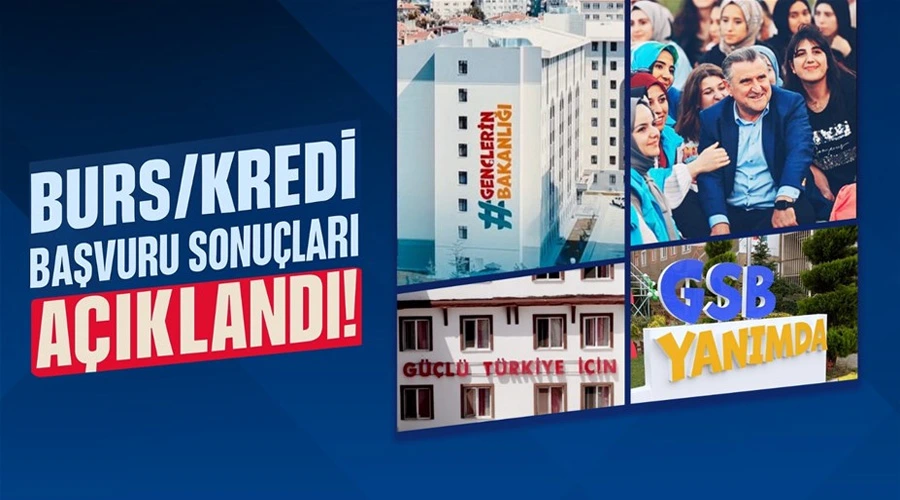 Burs ve Öğrenim Kredisi Sonuçları Açıklandı! Taahhütname Onayı İçin Son Tarih 9 Kasım
