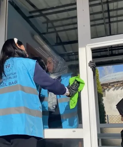 Erzincan’da yurt öğrencilerinden manevi dokunuş
