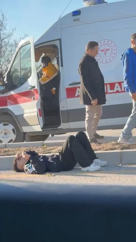 Elazığ’da motosiklet kazası: 2 yaralı