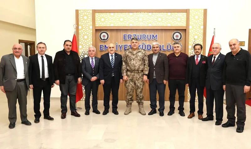 Kent Konseyi’nden Emniyet Müdürü Karaburun’a hayırlı olsun ziyareti
