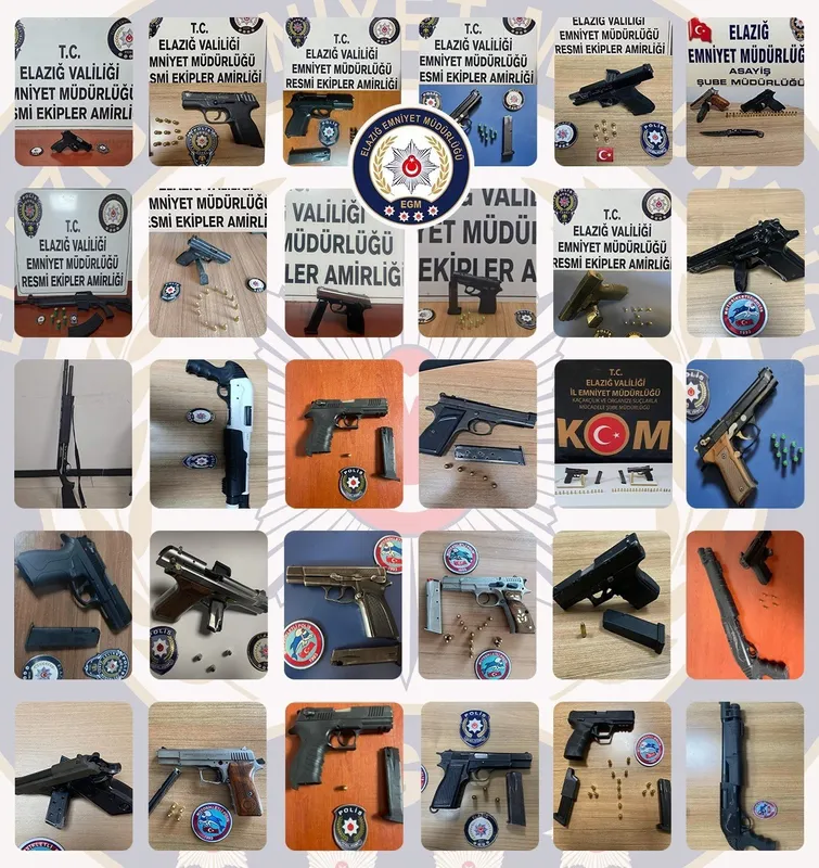 Elazığ’da aranan 95 şüpheli yakalandı
