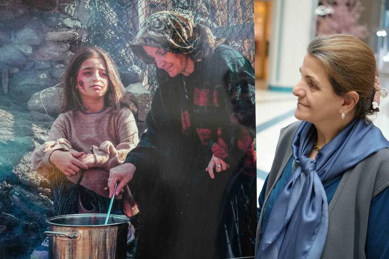 Mezuniyet ödevi için fotoğraflarla Gazzeli Kadınlar’ı anlattılar
