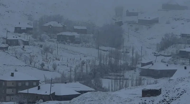 Hakkari’de 43 yerleşim yerinin yolu ulaşıma kapandı
