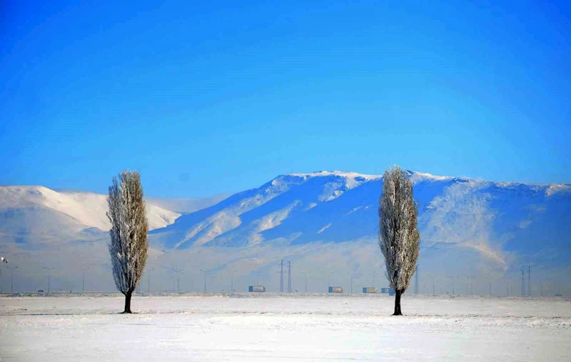 Erzurum’da zemheri soğuklar
