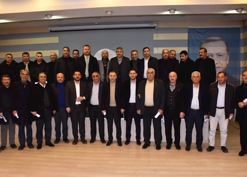 Patnos Kent Konseyi Başkanlığına Mehmet Fatih Işık seçildi
