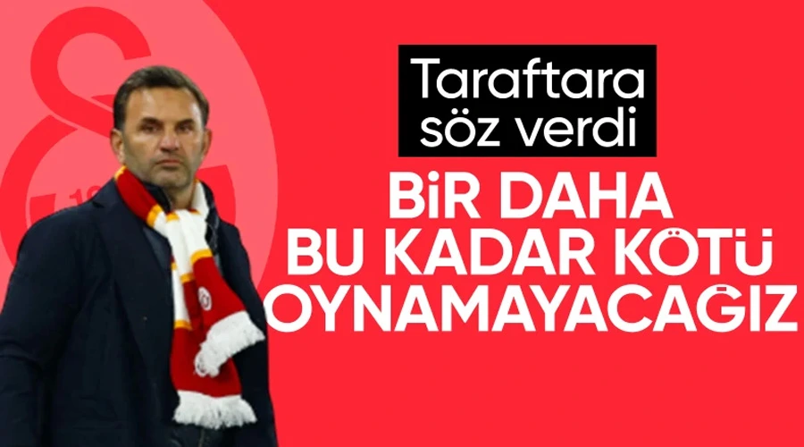 Galatasaray Teknik Direktörü Okan Buruk: 
