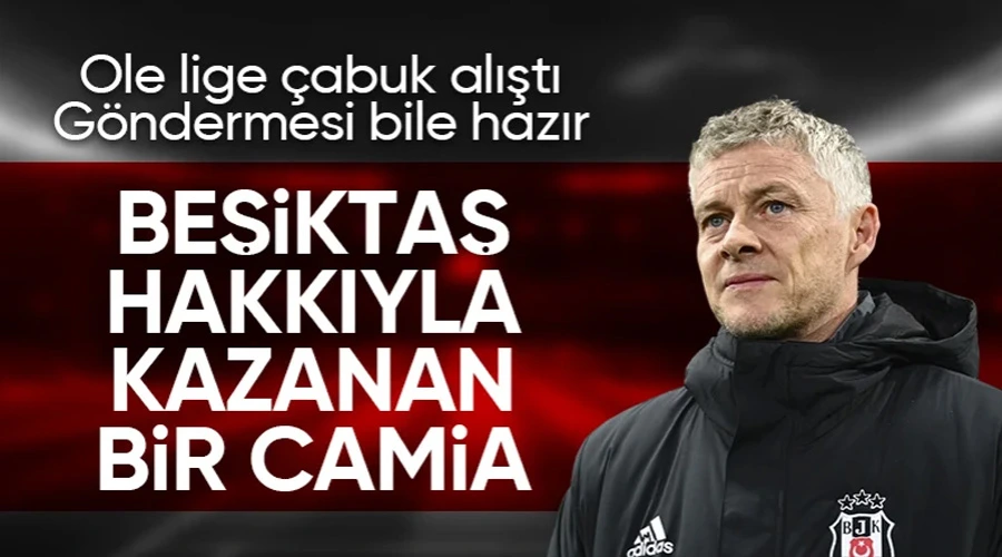 Solskjaer: Beşiktaş