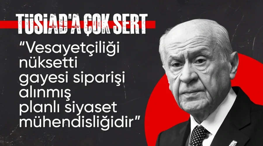 Bahçeli Tepki Gösterdi: 