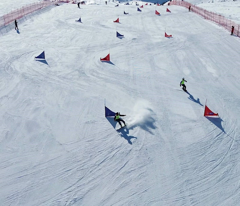Snowboard 2. Etap Kutlu Dumlu Yarışları tamamlandı

