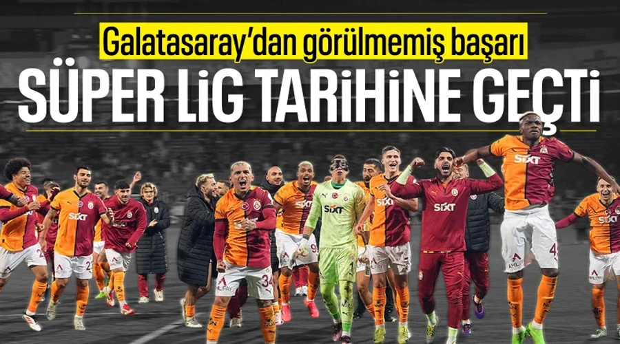 Galatasaray Tarihi Yazdı: İlk 23 Maçta 20 Galibiyetle Rekor Kırdı!