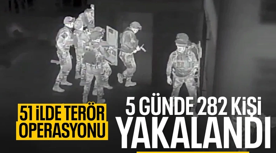 Van Dahil 51 İlde Terör Operasyonu: 282 PKK/KCK