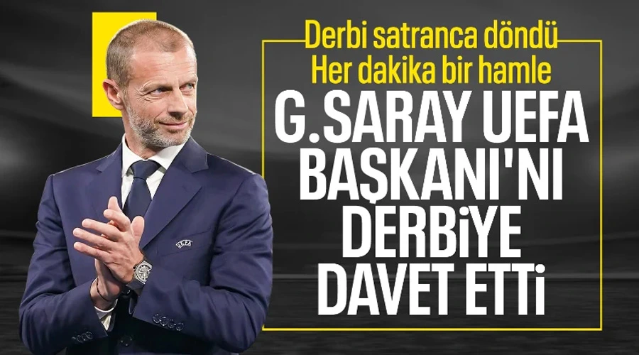 Galatasaray, UEFA Başkanı Ceferin