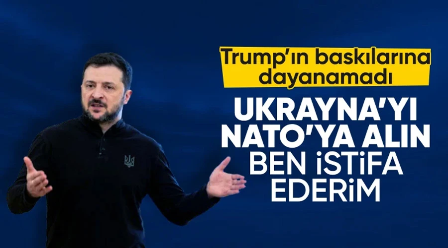 Zelensky: NATO Üyeliği Karşılığında Başkanlıktan Ayrılmaya Hazır!