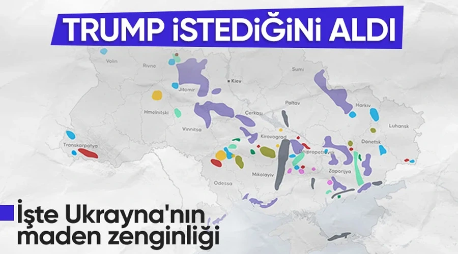 Ukrayna ve ABD, Değerli Madenler için Tarihi Anlaşma İmzalayacak!