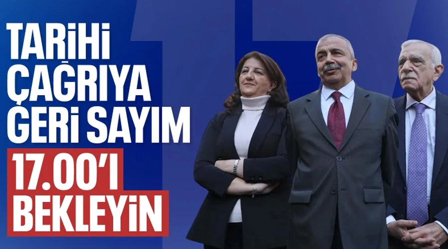 Tarihi An: Öcalan Silah Bırakma Çağrısında Bulunacak!