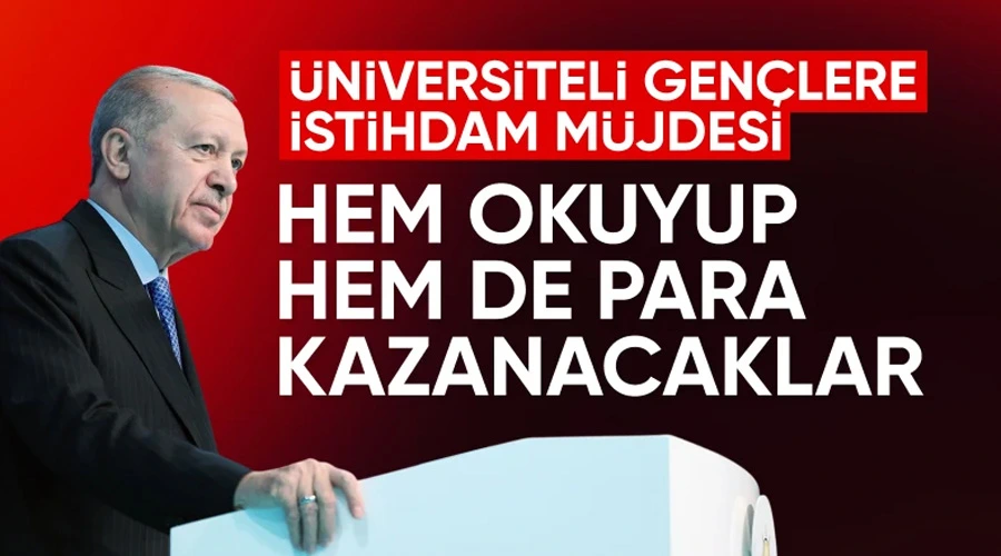 Cumhurbaşkanı Erdoğan, Ulusal İstihdam Stratejisi Tanıtım Toplantısı ve İŞKUR Gençlik Programı